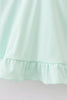 Mint active sporty ruffle tennis dress