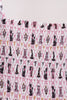 Pink Cat Print Mom Dress