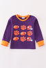 Clemson football print boy top