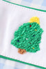 Green christmas tree french knot boy set