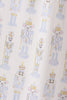 Blue nutcracker print men pajamas pants