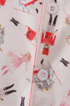 Christmas nutcracker print women gown