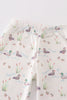 Sage duck print boy pajamas set