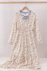 Nutcracker print tiered mom dress