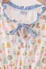 Nutcracker print tiered mom dress