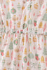 Nutcracker print tiered mom dress