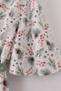 Sage bow tie mom dress