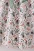 Sage bow tie mom dress