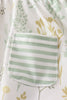 Green botanical girl bloomer set