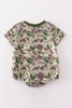 Camouflage print boy bubble