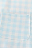 Blue gingham boy bubble