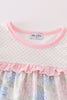 Pink Blossom Serenity print girl dress