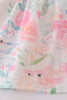 Pink Pastel Meadow print girl bloomer set