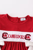 [MISSPELL Gamecocks] Gamecocks embroidery girl dress