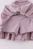 Purple yoga fabric girl skorts