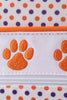 Clemson university embroidery boy backpack