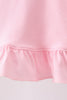 Pink Strawberry Applique Knit Set