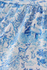 Blue willow toile print bloomer set