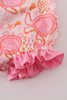 Pink Floral Ruffle Bubble