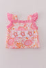 Pink Floral Ruffle Bubble