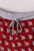 Alabama roll tide elephant print bamboo pajamas pants