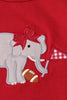 Alabama roll tide elephant applique ruffle bloomer set