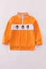 Orange Tennessee go vols applique pullover