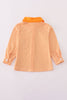 Orange Tennessee go vols applique button down shirt