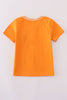 Orange Tennessee go vols embroidery top