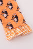 Orange Tennessee go vols print ruffle pajamas set