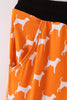 Orange Tennessee bamboo mom pants