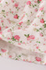 Pink rose hand smocked pants set