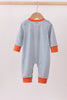 Jesus loves me embroidery boy romper