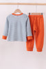 Jesus loves me embroidery boy set