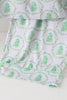 Green christmas tree bamboo dad pajama set