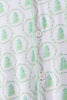 Green christmas tree bamboo dad pajama set