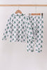 Green christmas tree bamboo mom&me pajama set
