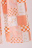 Orange Tennessee patchwork ruffle jumpsuit