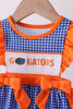 Florida Gators smocked ruffle bubble