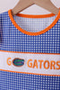 Florida Gators smocked ruffle shorts set