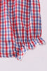 Ole Miss HOTTY TODDY smocked ruffle bubble