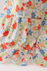 Floral smocked women tiered dress