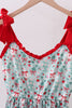 Starwberry goose print women dress