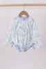 Blue Whale Applique  Rashguard