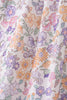 Purple Floral Smocked Bloomer Set