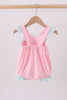 Pink Bow French Knot Bow Bubble