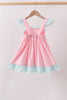 Pink Bow French Knot Bow Dress