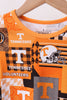 Orange Tennessee VOLS bamboo pajama set