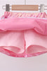 Pepper Pink sequin bow skort set