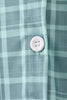 Duck embroidery button down plaid shirt